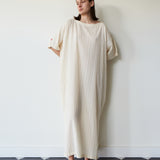 SARIKA COTTON CAFTAN DRESS, WHITE