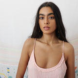 MAHILA CAMI, BLUSH PINK COTTON