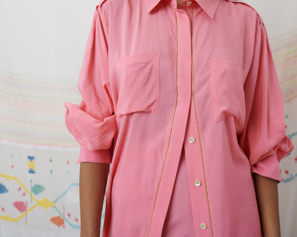 ILA SHIRT, PINK MODAL