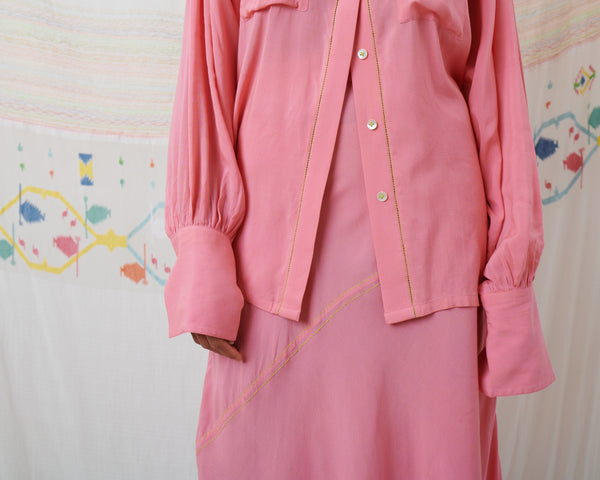 ILA SHIRT, PINK MODAL