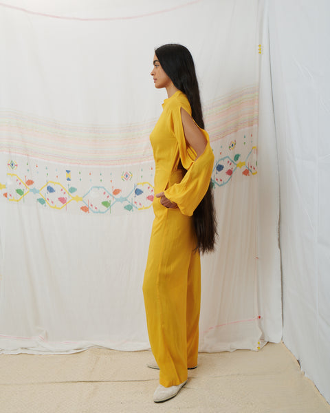 SURI JUMPSUIT, MARIGOLD YELLOW MODAL