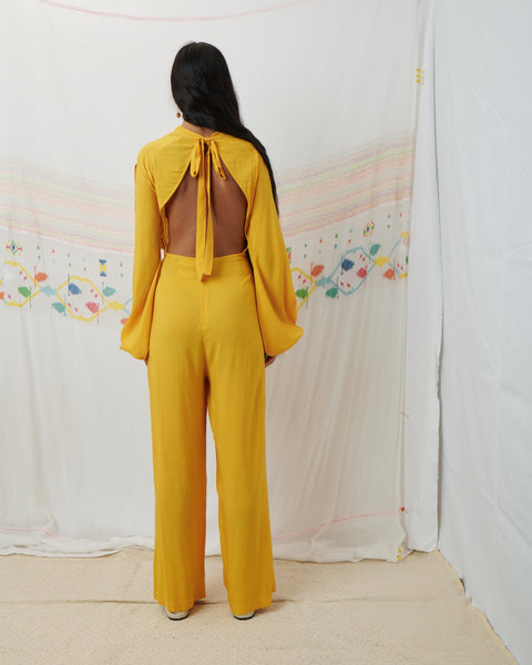 SURI JUMPSUIT, MARIGOLD YELLOW MODAL