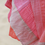 BANDHANI PANEL DRESS, PEACH - SAAKI