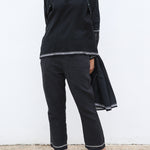 BANIYAAN TANK TOP, BLACK HANDWOVEN - SAAKI
