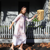 BABYDOLL DRESS, NEON EMBROIDERY