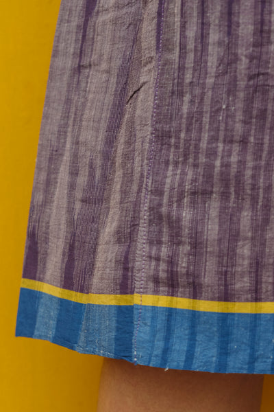 IKAT DRESS, LILAC - SAAKI