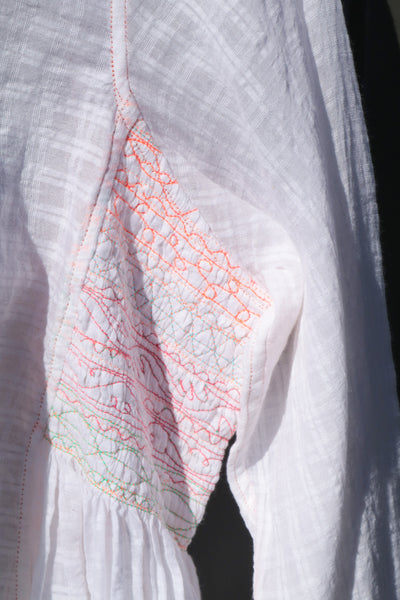 MUSLIN SHIRT, WHITE - SAAKI