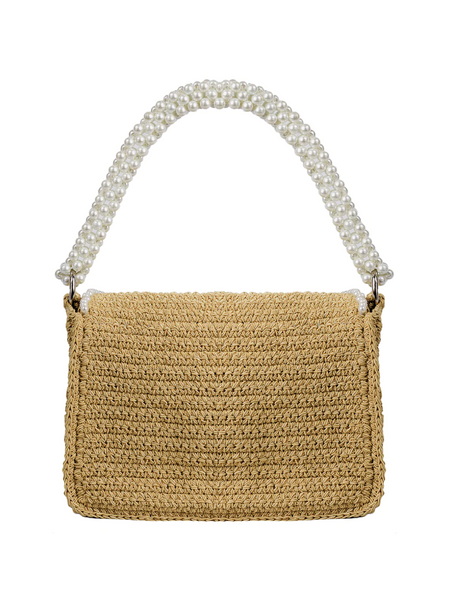 Pearl Embellished Shoulder Bag