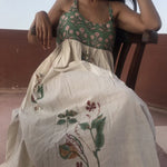 BOTANIC SLIP, IVORY BLOCKPRINT - SAAKI